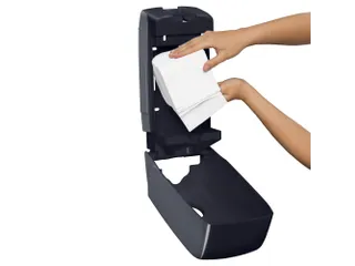 Aquarius 7172 toiletpapier dispenser zwart - 6