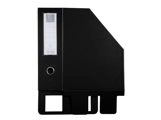 Tijdschriftenhouder PP rug100mm zwart