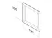Vesa Plate 100 X 100 Mm Black