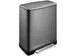 E-Cube recycling pedaalemmer 28+18 Liter Zwart Staal
