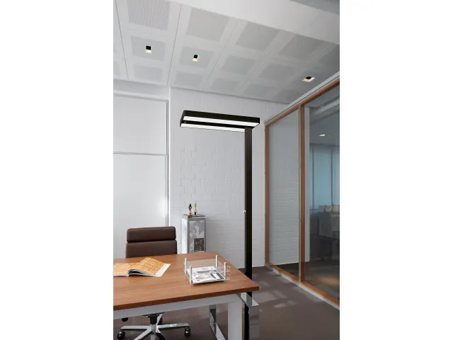 Vloerlamp LED MAULjuvis Zwart Sensor Dimbaar Voet