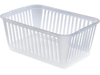 Medium Opbergmand 37 cm Transparant - 1