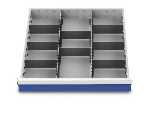 Lade-Indelingsset,V. Werkbank,8Lengteverdeler/2Scheidingsplaten