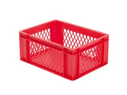 Euronorm-Stapelbak 15l H X L X B 175x400x300mm Rood