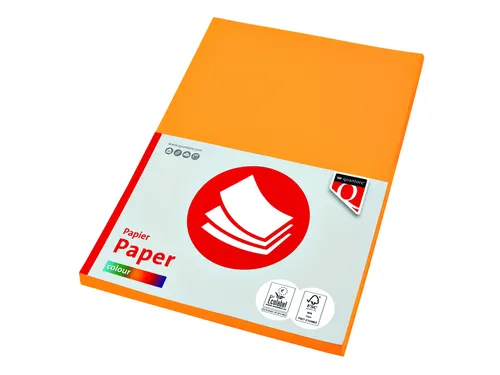 Kopieerpapier Quantore Colour A4 160gr diepgeel 50 vel