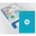 Gekleurde Etiketten 105x37mm A4 Blauw 42817 1000 Vel