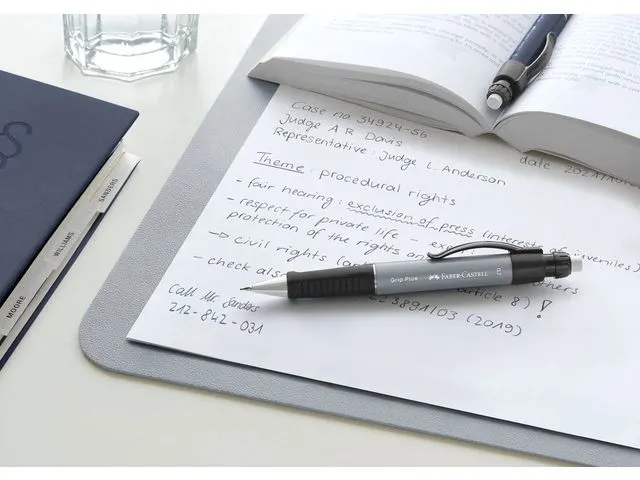 Vulpotlood Faber Castell Grip Plus 0.7mm Zwart