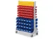 Rayonnage Mobile Hxlxp 1580X1000X500Mm Double Face 176Bacs À Bec
