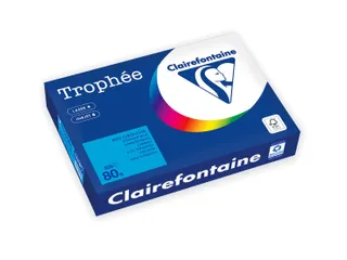 Kopieerpapier Trophée A4 80gr caribenblauw 500 vel - 2