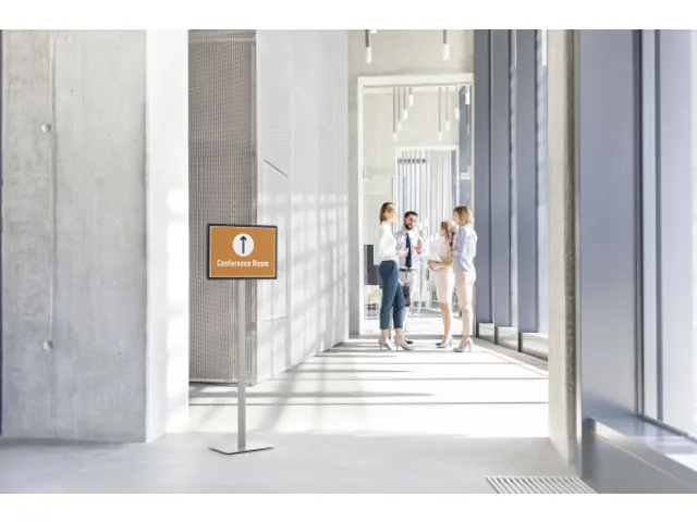 Vloerstandaard Info Basic A3