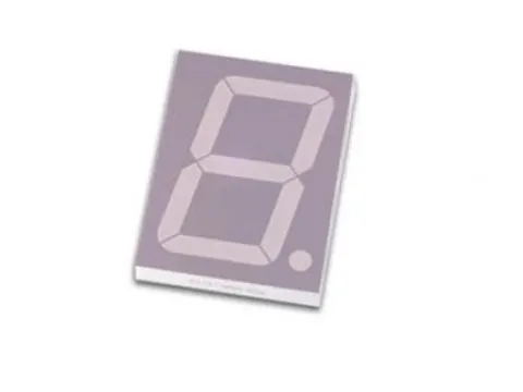 1-Digit Display 57mm Gemeenschappelijke Kathode Geel