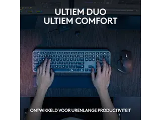 Logitech MX Keys S Combo toetsenbord en muis Azerty Frans - 37