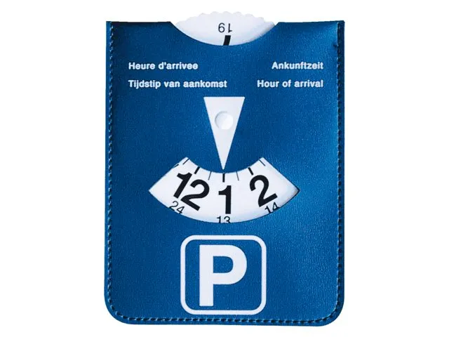 Parkeerschijf blauw