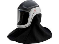 Luchtkap M-407 Gecoat Vizier, met helm en slab Versaflo