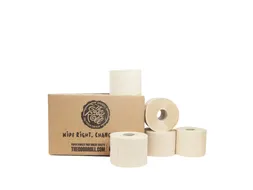 Toiletpapier The Good Roll The Panda Edition Naked bamboe 3-laags 27x2