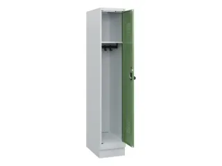 schoollocker,HxBxD 1630x300x500mm,1vak,vak B 300mm,draaigrendel,sokkel - 1