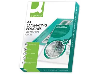 Lamineerhoes A4 Glanzend 216x303mm 2x250 Micron Doos 100 stuks - 1