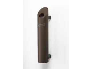 Wandasbak 2.5 liter HxØ 500x120mm Deep-Brown Rvs - 1
