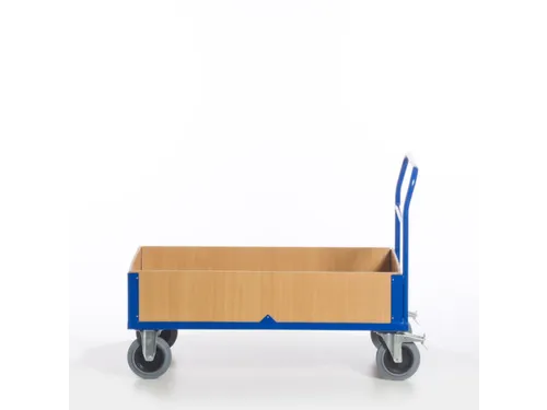 boordwandwagen,draagverm. 600kg,laadvl. LxB 1200x770mm,houtplaat