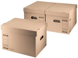 Transportdoos Leitz Premium 335x280x440mm bruin - 5