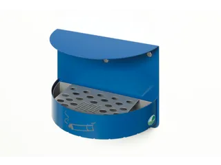 Wandasbak 1.5 liter 230x300x150mm Gentiaanblauw Slot Staal - 1