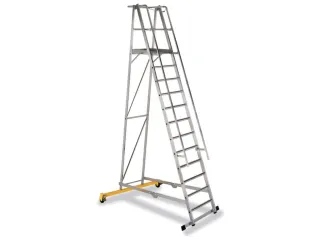 Platformladder Aluminium Bordes H X B X D 3100X 600X 630Mm 12Treden - 1