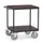 Tafelwagens 12497 Ral7016 1200kg 2 Etages 700x700mm Watervast