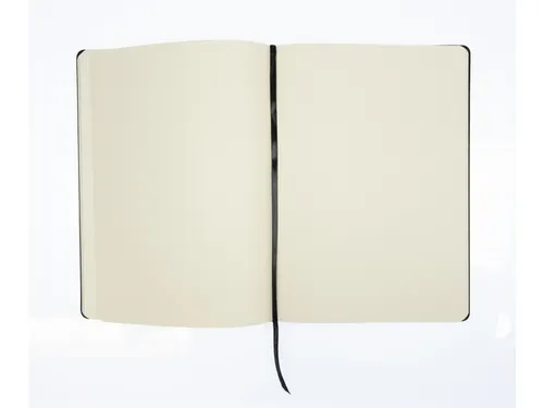 Schetsboek Kangaro A4 zwart PU HC 80 blad 140gr roomwit met elastiek e