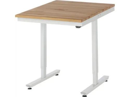 Werkbank elektrisch hoogte verstelbaar 720-1120x750x1000mm beukblad