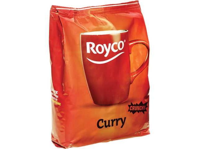 Royco Minute Soup Indian Curry, Voor Automaat, 140 Ml, 80 Porties | SoepOpHetWerk.nl