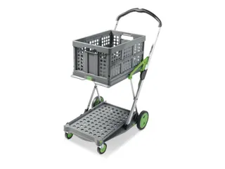 vouwbare winkelwagen,draagverm. 60kg,2etage(s),HxLxB 1025x890x550mm - 25