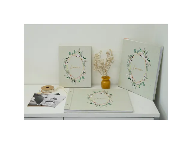 Fotoalbum 60p. wit 2 9x32cm CHAMPÊTRE