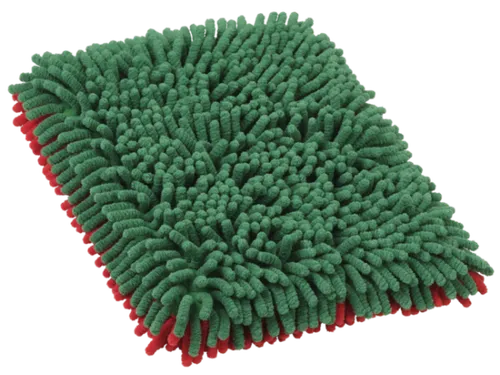 Vikan Transport microvezel washing pad 20x25cm Rood/Groen