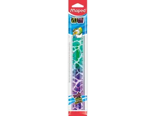 Liniaal Maped Twist 'n Flex Decor Animals 20cm display à 20 stuks ass - 12