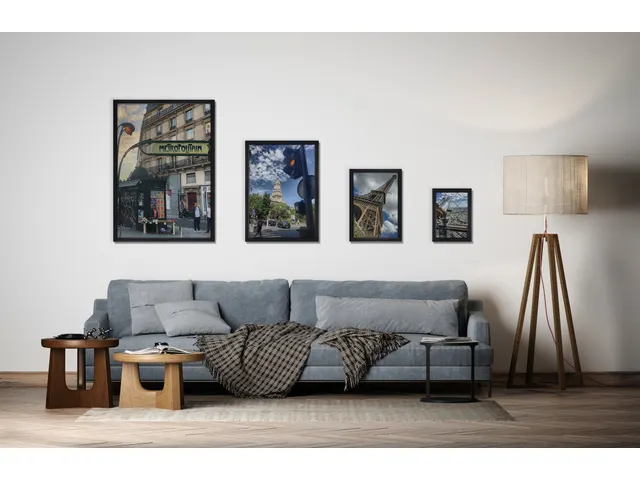 Kliklijst Europel A4 25mm mat zwart