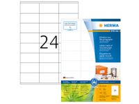 Etiket HERMA recycling 10728 70x36mm 1920stuks wit