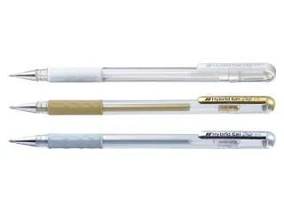 Gelschrijver Pentel K118 goud 0.4mm - 3