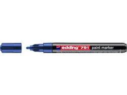 Paintmarker edding 791 alcoholbasis 1-2mm blauw