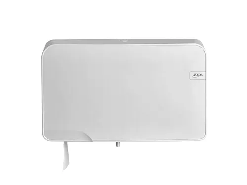 Toiletpapier dispenser 441007 mini jumbo QuartzLine wit