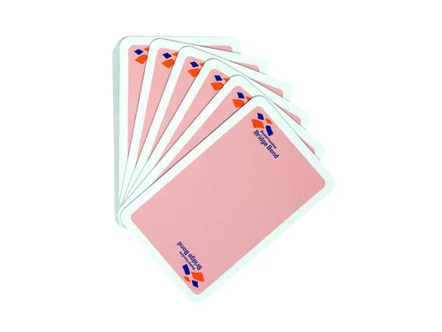 Speelkaarten Bridge Bond roze