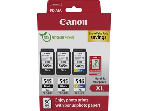 8286B015 CANON 2xPG545XL+CL546XL