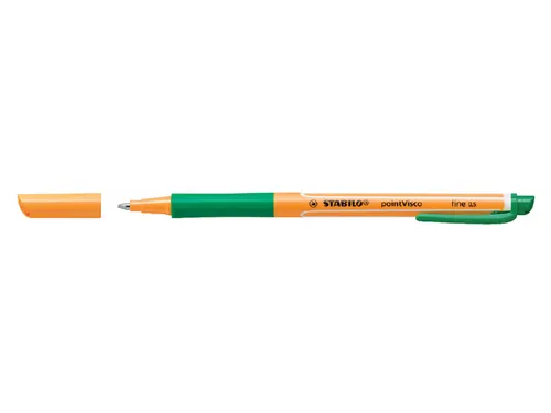 Rollerpen Stabilo Pointvisco Groen 0.5Mm