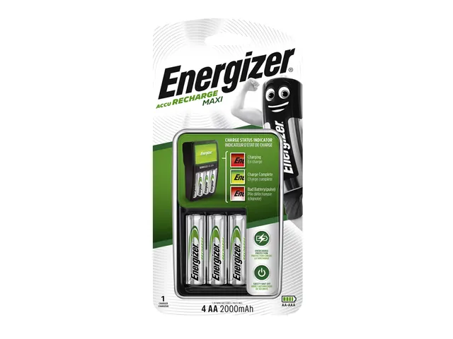 Batterij oplader Energizer incl batterijen 4xAA