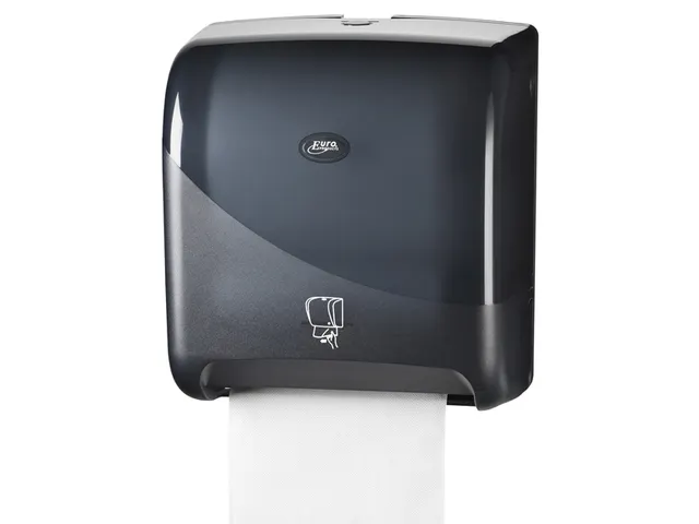 Dispenser Pearl handdoekrol matic Tear&Go Zwart