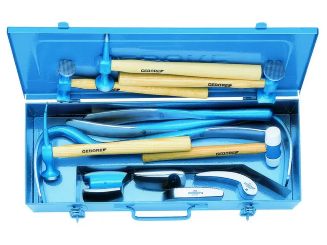 S 280 Uitdeukgereedschap-set zonder koffer 12stuks