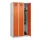 locker,HxBxD 1850x900x500mm,3vak,vak B 300mm,cil.-slot,staand op vloer