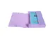 Klasseerdoos rug 60m m PP Chrom.Pastel