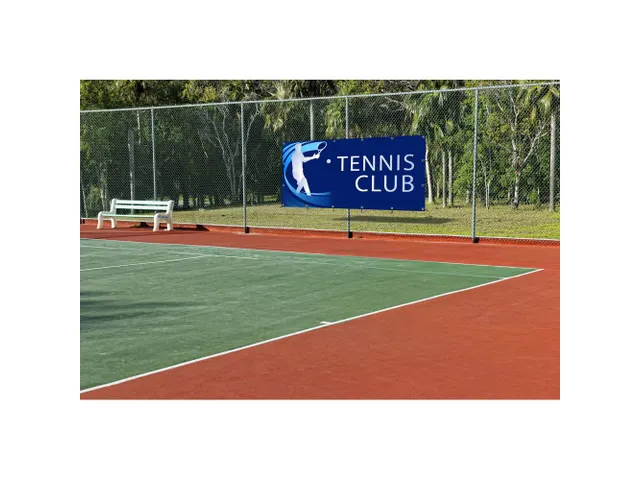 Hekwerkbanner 200x100cm met eigen Print Reclamedoek voor buiten