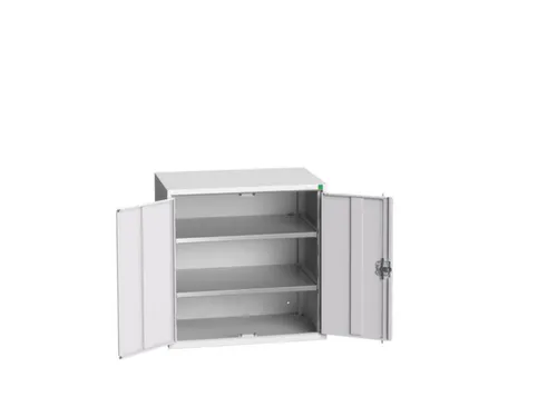 universele kast,HxBxD 800x800x550mm,2xStalen bodem,draaigrendelslot