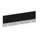 baliepaneel v. bureau aanbouw achter MP-lichtgrijs BN8033-zwart 1400mm